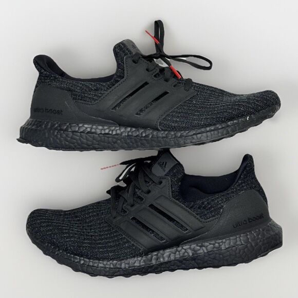 Size 9.5 - adidas UltraBoost 4.0 Triple Black - Picture 1 of 7